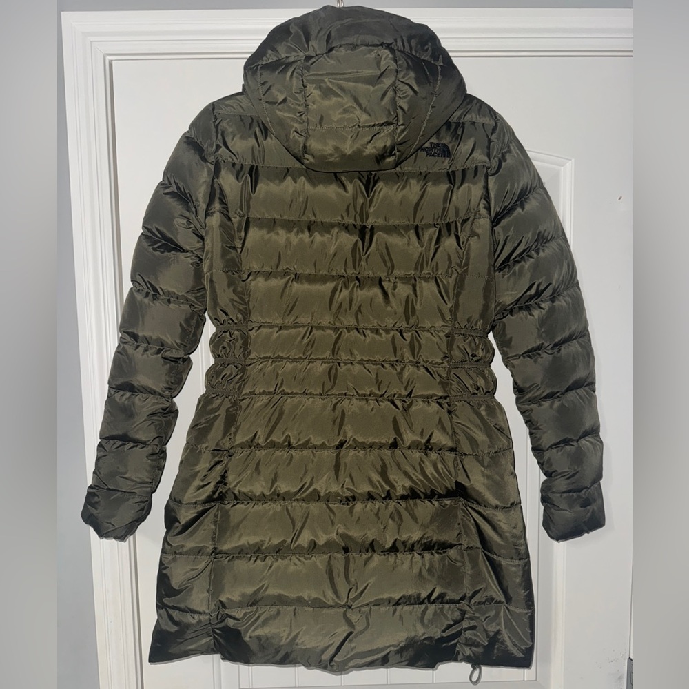 The North Face Women's Gotham Parka II, New Taupe Green (M) - Picture 4 of 7